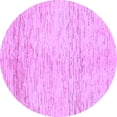 thumbnail image 1 of Ahgly Company Indoor Round Abstract Purple Modern Area Rugs, 3' Round, 1 of 4