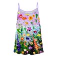 thumbnail image 5 of SMihono Hauts pour Femmes Débardeur Mode Été Col Rond Sans Manches Imprimé Décontracté Blouse Débardeur pour Femmes Hauts d'Été pour Femmes, 5 of 5