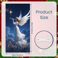 thumbnail image 2 of Elegant Design Holy Night Angel Banner Decorative Print Starry Sky Angelic Theme for Christmas Celebration Home Decoration Church Events, 2 of 9