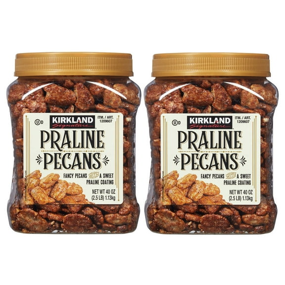 2 Pack | Kirkland Signature Praline Pecans, 40 oz