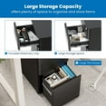 thumbnail image 6 of Mount-It! Slim Rolling File Cabinet with 3 Drawers, For Offices, Colleges, 6 of 9
