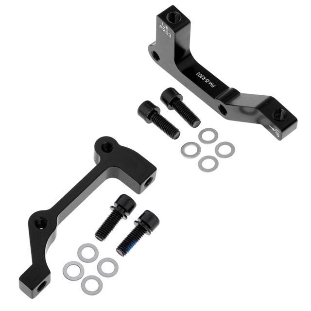 2 Piezas Adaptador Soporte Freno Disco Bicicleta Caliper Is Sunnimix