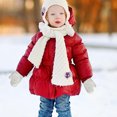 thumbnail image 5 of Manoplas de invierno para niños pequeños Guantes de punto suave multicolor Manoplas gruesas protectoras contra el frío 921, 5 of 5