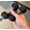 A Black, variant on Mini Youngsters Dumbbells 2-Pack Lightweight Fitness for Early Training and Sensory Development with Safe Ergonomic for Youngsters