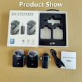 thumbnail image 4 of 2Mic 3 In1 Wireless Lavalier Microphone Mobile Phone Vlog Video Recording Interview Broadcasting Lapel Microphones Wireless Mic, 4 of 5