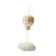 thumbnail image 2 of Móvil de bebé con globo aerostático de ratán para cuna, tejido con globos, decoración y adorno. 1 Nube, 2 of 9