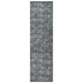 thumbnail image 2 of World Rug Gallery Modern Arch Pattern Stripe Area Rug - BLACK 2'x7', 2 of 8