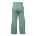 thumbnail image 5 of KAUOD Kids Girls Wide Leg Pants Summer Straight Leg Sweatpants Elastic Waist Baggy Causal Jogger Pants with Pockets, 5 of 5