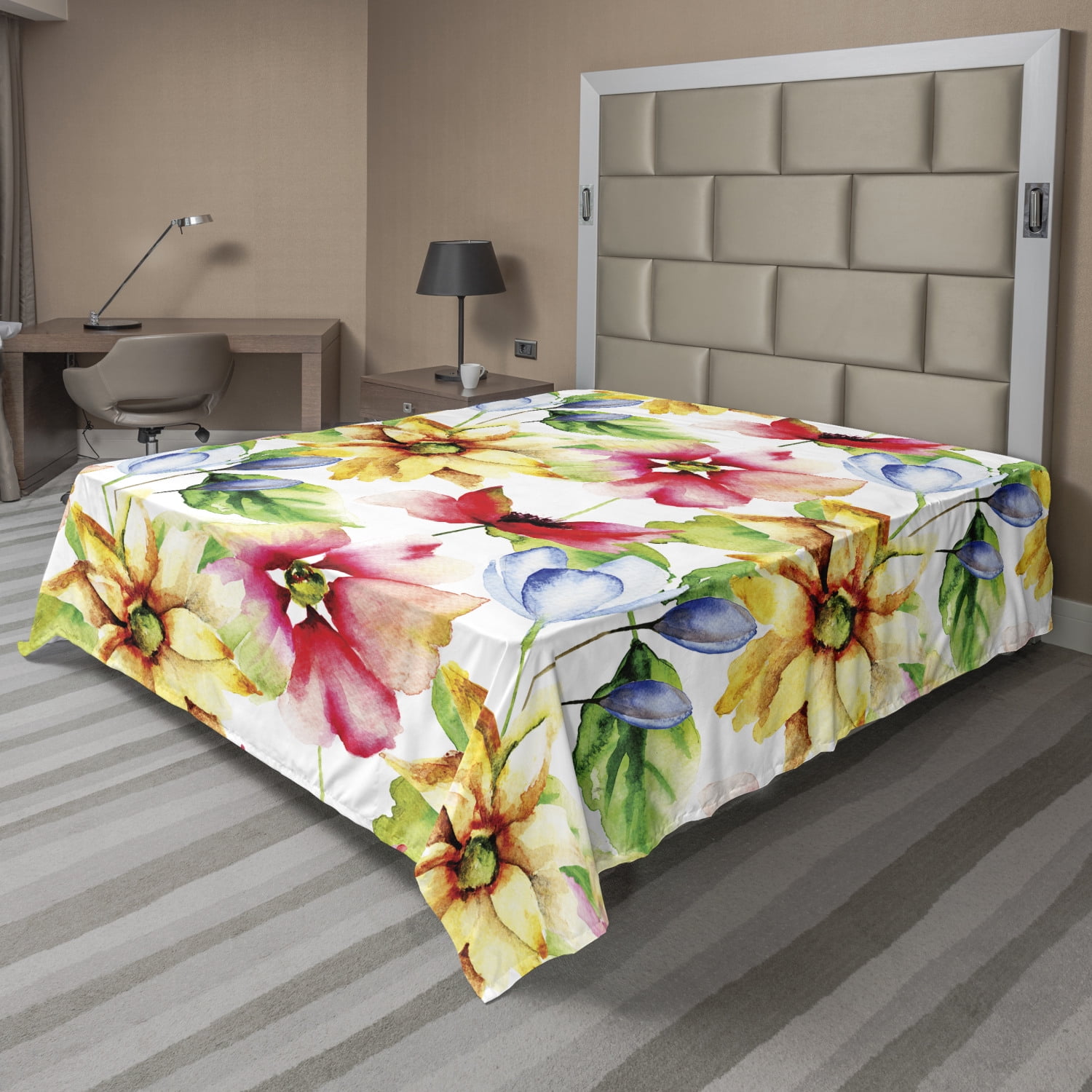 Ambesonne Floral Soft Flannel Fleece Throw Blanket 1950s Retro Style Flourishing Design of Vintage Hydrangea and White Bell Flowers Multicolor 50 x 60 Cozy Plush for Indoor and Outdoor Use Ambesonne Floral Soft Flannel Fleece Throw Blanket 1950s Retro Style Flourishing Design of Vintage Hydrangea and White Bell Flowers Multicolor 50 x 60 Cozy Plush for Indoor and Outdoor Use
