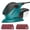 Blue, variant on DOVAMAN Detail Sander, 1.1 Amp Electric Sander with Micro-Filter Dust Box, 12,000 RPM, Copper Motor, Aluminum Fan Blade, Includes 12 Sandpapers (80 & 180 Grit), for Wood, Plastic and Metal