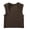 Brown, variant on Womens Sleeveless Crewneck Ribbed Tank Tops Casual Basic Summer Top Slim Fitted Racerback Shirts Brown S(S)