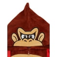 thumbnail image 6 of Nintendo Donkey Kong Unisex Fleece One Piece Pajamas, Sizes S-XL, 6 of 6