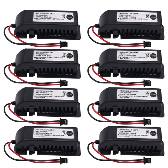 8PCS MR-J3BAT 3.6V 2000mAh ER6VC119A/B PLC Battery for MELSERVO MR70