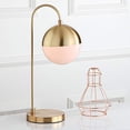 thumbnail image 4 of Safavieh TBL4040A Éclairage Collection Cappi 20.5" Laiton Lampe de Table en Or, 4 of 5