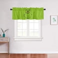 thumbnail image 2 of Christmas Valances Curtain Valance Merry Christmas Window Curtain Valances for Kitchen Bathroom Rod Pocket Christmas Ornament Xmas Farmhouse Bathroom Laundry Short Curtains Decoration 54x18in, 2 of 6