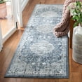 thumbnail image 2 of SAFAVIEH Martha Stewart MSR858N Navy / Ivory Rug, 2 of 3