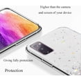 thumbnail image 4 of Compatible with Samsung Galaxy S20 FE Case Clear Glitter Silicone, Phone Case for Samsung S20 FE 5g Case Glitter Sparkle Pink Shockproof Thin Cover (Clear), 4 of 7
