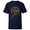 Navy, variant on Studios’ Ms. Marvel Gold Logo - Short Sleeve T-Shirt for Kids - Customized-Royal