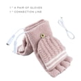 thumbnail image 2 of Guantes de ciclismo eléctricos con carga USB a prueba de viento para montar al aire libre Protector de mano, 2 of 9