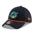 thumbnail image 3 of Men's New Era  Pitch Blue Miami Dolphins 2025 Rivalries Collection Sideline 39THIRTY Flex Hat, 3 of 5