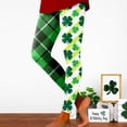 thumbnail image 1 of WILLBEST Leggings de Yoga Con Estampado Del Día de San Patricio Para Mujer, Cintura Alta, Para Entrenamiento, Correr, Deportes Atléticos, 877 Mediana, 1 of 3