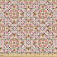 thumbnail image 2 of Moroccan Fabric by the Yard, Repetitive Intricate Colorful Vibrant Motifs Pattern Fun Ornament Print, Decorative Upholstery Fabric for Chairs & Home Accents, Multicolor by Ambesonne, 2 of 5