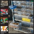 thumbnail image 5 of Stalwart 39-Drawer Small Part Organizer - Desktop or Wall-Mountable, Black, 5 of 11