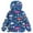 Dark Blue-D, variant on Odeerbi Baby Girls Boys Clothes Baby Outfits Shirts Sets Toddler Long Sleeve Floral Coat Rainproof Hooded Jacket Trousers Suit