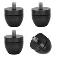 thumbnail image 2 of Audio Shock Absorption Pads, Easy To Install Lightweight Durable Speaker Isolation Stand Feet  For Sound  Gold,Black,Silver, 2 of 8
