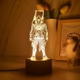 thumbnail image 3 of Luz nocturna Kamens Riders Gaims 3D LED que cambia de color, 3 of 3