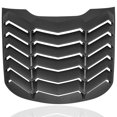 thumbnail image 4 of CUMART 2015-2023 Rear+Side Window Louvers Windshield Sun Shade Cover Lambo Style Matte Black Compatible with Ford Mustang 2015 2016 2017 2018 2019 2020 2021 2022 2023 Complete Set â€¦, 4 of 4