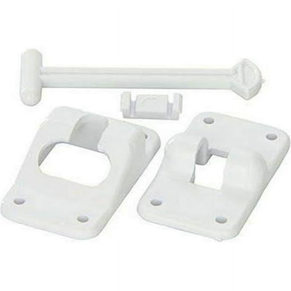 Kwikee 906451002 Polar White 4" T-Style Door Holder