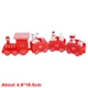 thumbnail image 3 of Adornos navideños de tren de madera, decoración para tarta de Papá Noel, decoración para mesa de fiesta de Año Nuevo, regalos para niños, juguetes, 3 of 5
