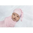 thumbnail image 4 of MEMEENO Newborn Top Knot Hat Cap For Baby - Cherry Blossom, 4 of 5
