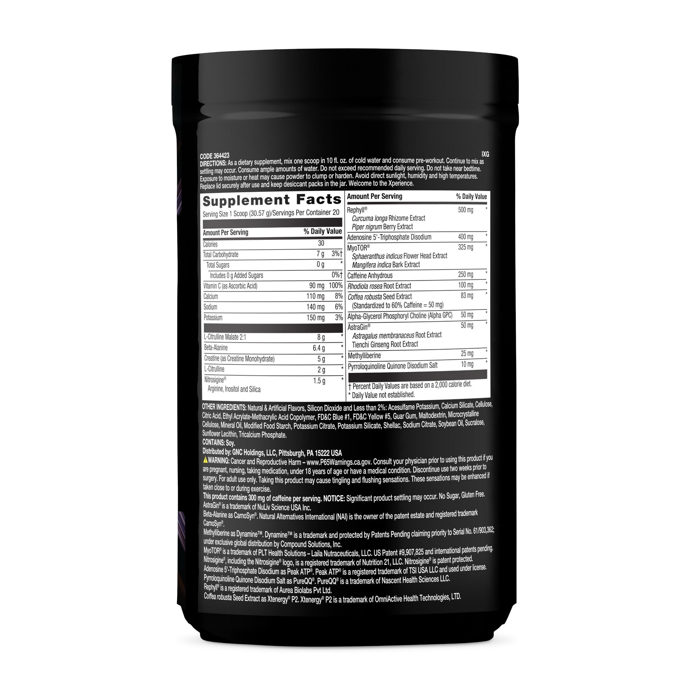 Beyond Raw Concept X | Clinically Dosed Pre-Workout Powder | Contains Caffeine, L-Citrulline, Creatine, and Beta-Alanine | Gummy Worm | 20 Servings