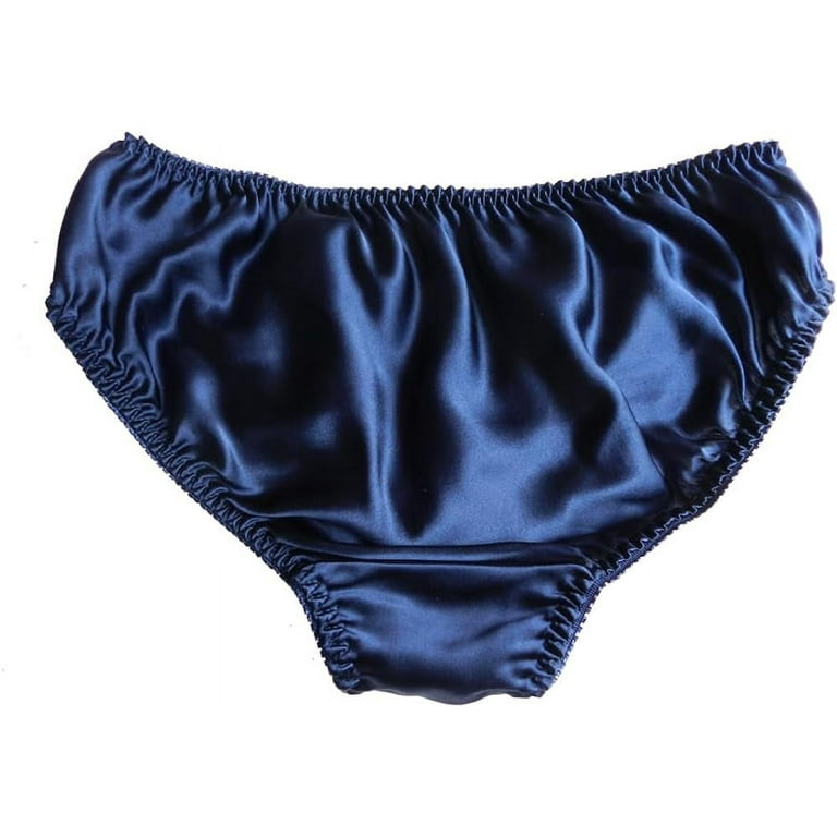 Yavorrs Women Pure Mulberry Silk Panties Briefs Soft Underwear 