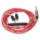 thumbnail image 2 of Cable para auriculares cable resistente de cobre y oxígeno 25 cable extensible ergonómico de 512 pulgadas para CKR90 CKR100 LS50 LS70 para Technica CKS1100 E40, 2 of 8