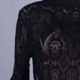 thumbnail image 5 of tklpehg Womens Long Sleeve Tee Shirts Fall Winter Crewneck Pullover Tops Lghitweight Comfy Tops Trendy Tops Long Sleeve Tops Solid Casual Loose Fit Blouse Black XL, 5 of 5