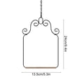 thumbnail image 3 of Fufafayo Iron Portable Bird Stand, Tabletop Parrot Perch with Decorative Swing, Travel Play Outside Cage for Small Birds, Budgie Cockatiel Finch, Lightweight Hanging Playground for Parakeet, 3 of 6