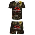 thumbnail image 2 of Niñas Verano Niños Jurassic World Dominion Conjuntos de ropa Pantalones cortos Camiseta de manga corta Bebé Niños Ropa Trajes para 1-14Yrs10T Gao Jinjia LED, 2 of 2