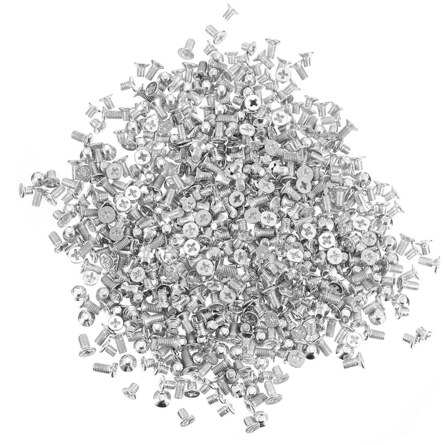 600 Pcs Wall Plate Screws Thread Switch Covers Screws Outlet Screws Parts