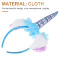 thumbnail image 2 of diadema de unicornio para decoración de Halloween. Allinless Decoración familiar universal, 2 of 2