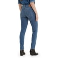 thumbnail image 3 of Levi's Women's 711 Figure-Hugging Mid Rise Stretch Skinny Jeans (Dark Wash, 8 Med (29x30)), 3 of 6