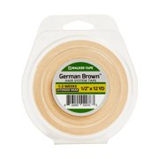 1/2 in x 12 yds German Brown Tape- Roll by Walker Tape Co.