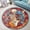 Guitarist Skeleton Guitar, variant on Round Rug, Shark1 Soft Washable Carpet, Non-Slip Floor Mat for Living Room Bedroom Home Decor 59 Inch