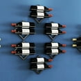 thumbnail image 3 of Cheers 1 Set Practical Wine Rack Easy Installation Iron Wall Mountable Punch Free Bottle Holder for Daily Use, 3 of 7