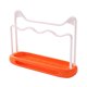 thumbnail image 2 of Soporte portátil para esponja para fregadero, organizador para fregadero, bandeja de drenaje extraíble, soporte para cepillo, estante para paño de Naranja Macarena Soporte de esponja, 2 of 7