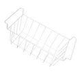 thumbnail image 4 of Freezer Storage Basket Organizer Metal Wire Hanging Bins for Chest and Upright Freezer Refrigerator Dividers with Handle for Kitchen Storage, 4 of 9