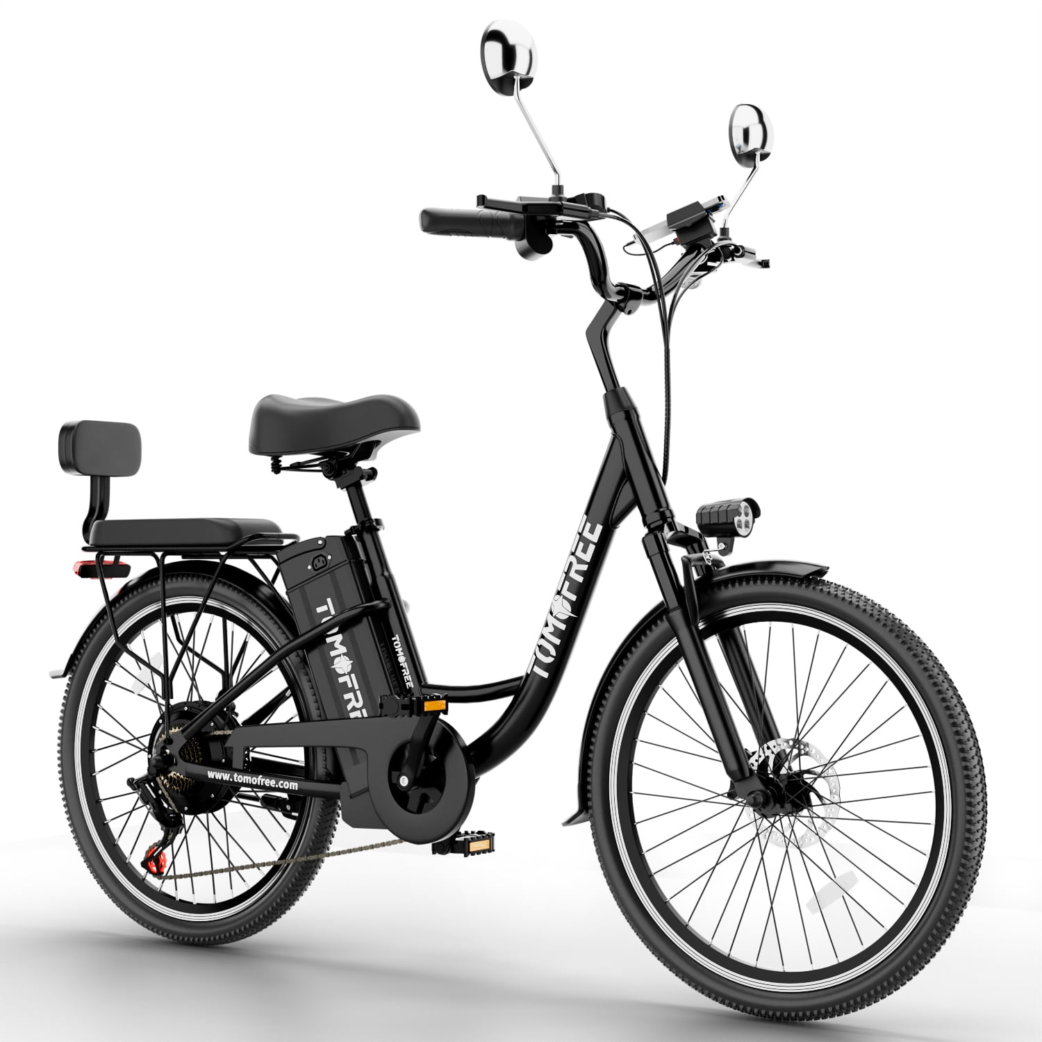Tomofree 24" Electric Cruiser Commuter Bike