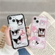 thumbnail image 2 of Funda Kawaii para iPhone 14, paquete de 2, funda para teléfono única divertida con dibujos animados lindos y encantadores, regalos para mujeres y niñas, funda para regalos para, 2 of 5